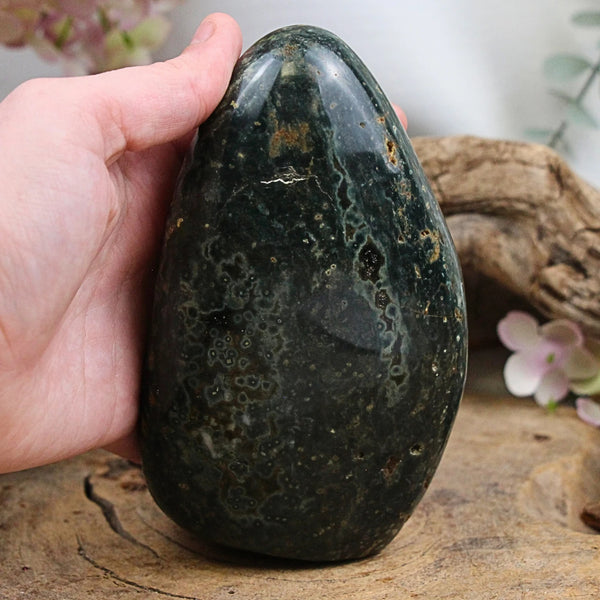 Jaspis oceaan sculptuur nr.02