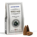 Ayurvedische Witte Salie Backflow Wierookkegels 30 g