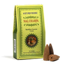 Ayurvedische Nag Champa Backflow Wierookkegels 30 g