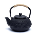 Tetsubin Gietijzeren Theepot Japanse Stijl Met Sisal Handvat 0,6 Liter