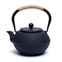 Tetsubin Gietijzeren Theepot Japanse Stijl Met Sisal Handvat 1,2 Liter