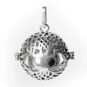 Levensboom Bola Zwangerschapshanger Zilverkleur 2,5 cm