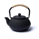 Tetsubin Gietijzeren Theepot Zonder Coating Zwart 0,6 Liter