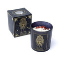 Manifestatiekaars Good Fortune In Glas 120g