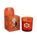 Geurkaars Svadhisthana Chakra Oranjebloesem Sandelhout 130g