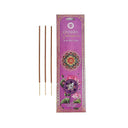Wierook Sahasrara Kruinchakra Oud En Amber 40 Stokjes