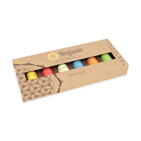 Organic Goodness Aromaolie Set 6x10 ml Assorti