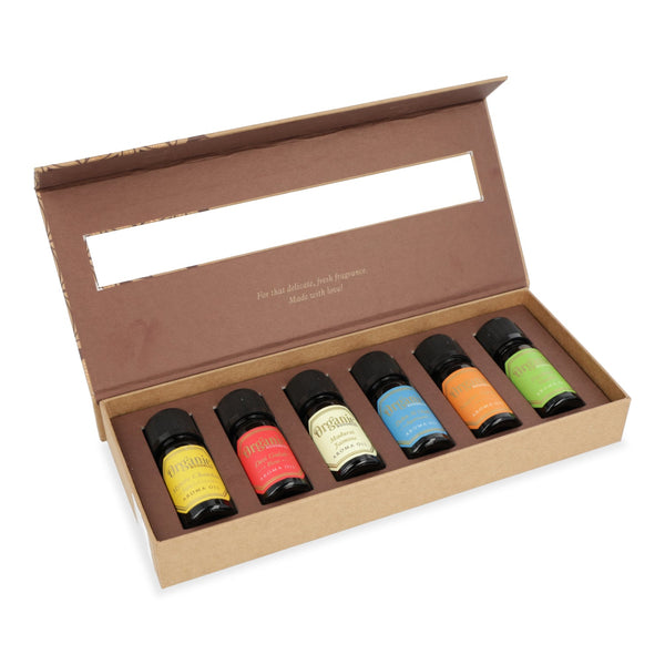 Organic Goodness Aromaolie Set 6x10 ml Assorti