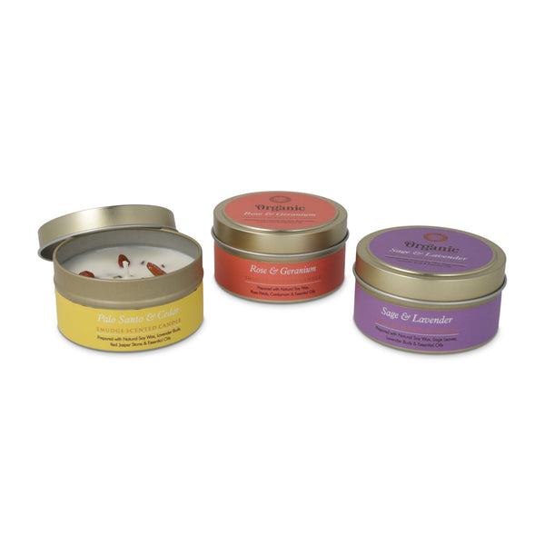 Organic Goodness Geurkaars Smudge Set 3x80 g