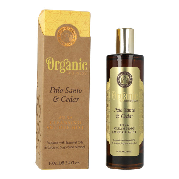 Organic Goodness Smudge Spray Palo Santo Ceder 100 ml