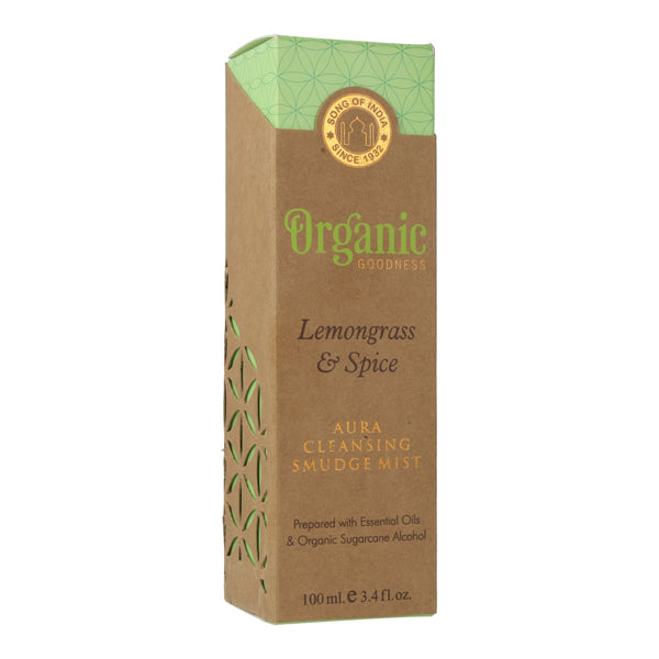 Organic Goodness Smudge Spray Citroengras Specerijen 100 ml