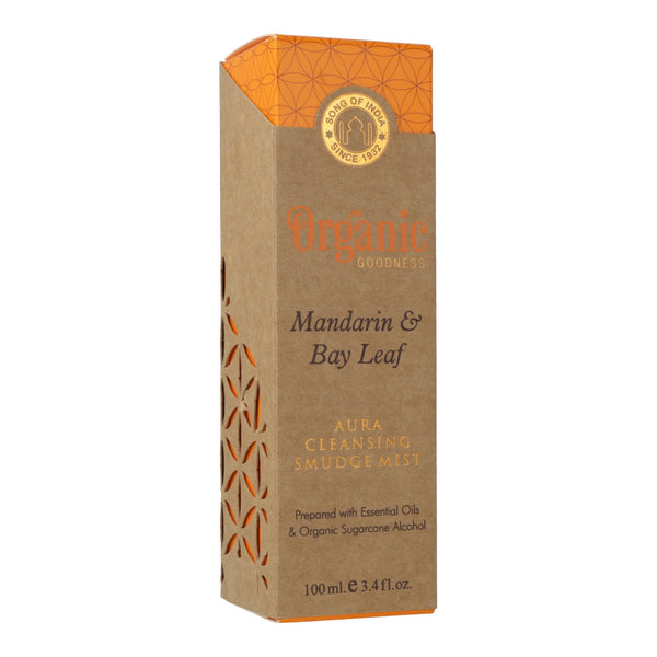 Organic Goodness Smudge Spray Mandarijn Laurierblad 100 ml
