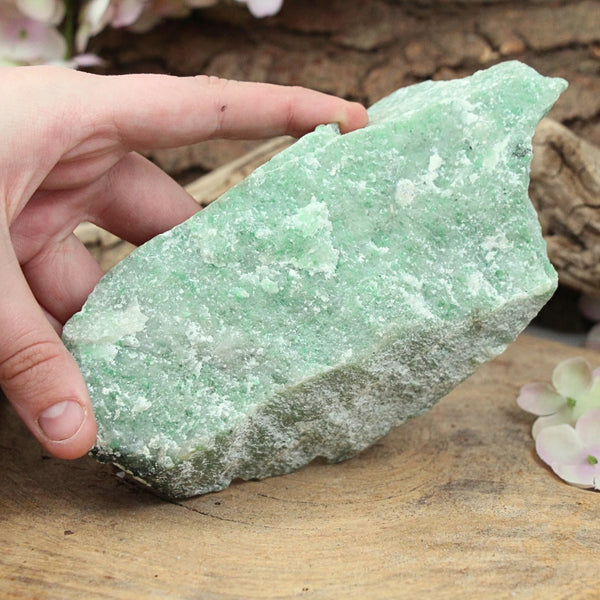 Jade Ruwe Edelsteen China Nr 18 5,2 Cm Groen