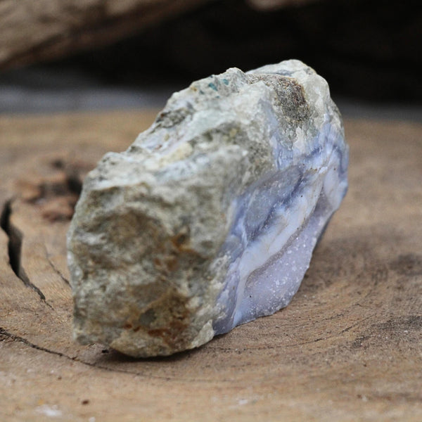 Chalcedoon blauw/ Blue Lace ruw nr.07