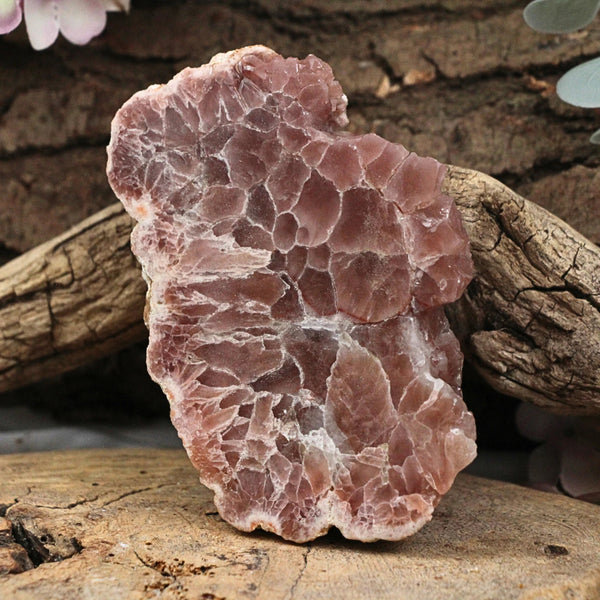 Roze Amethist schijf nr.04