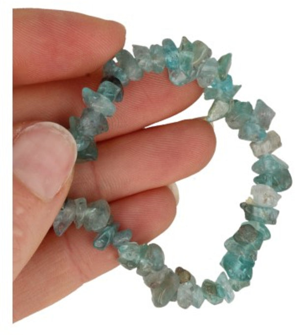 Splitarmband Topaas blauw A