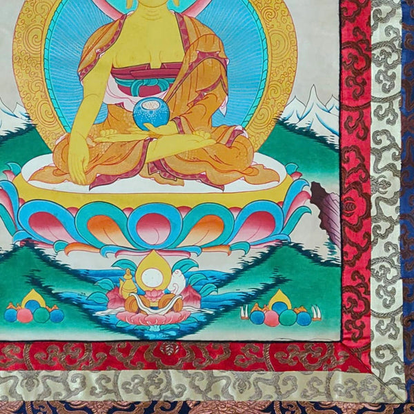 Thangka nr.04 - Boeddha Shakyamuni goud