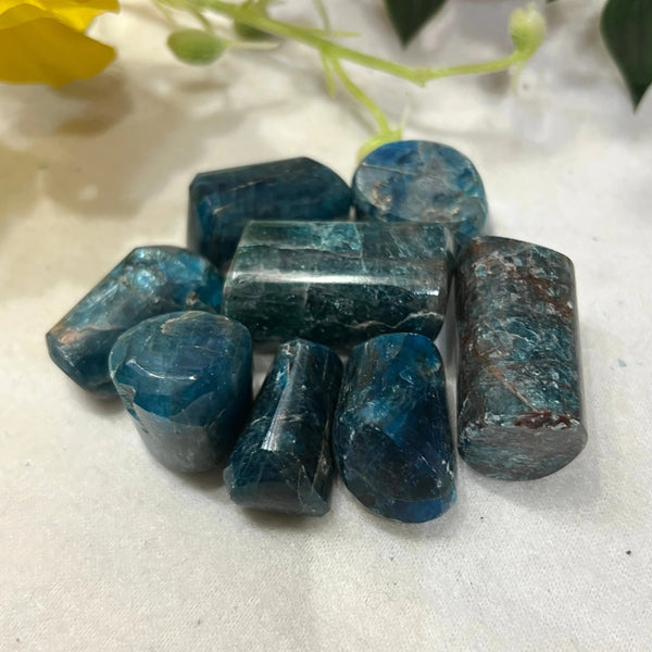 Apatiet blauw 200 gr. trommelstenen (mt3)