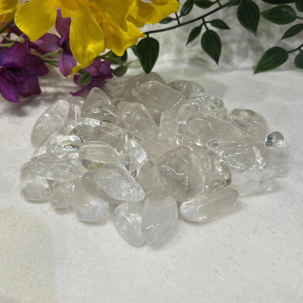 Bergkristal AA trommelstenen 500 gr. (mt3)