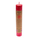 Geurkaars 1e Chakra Stearine Palmolie Rood