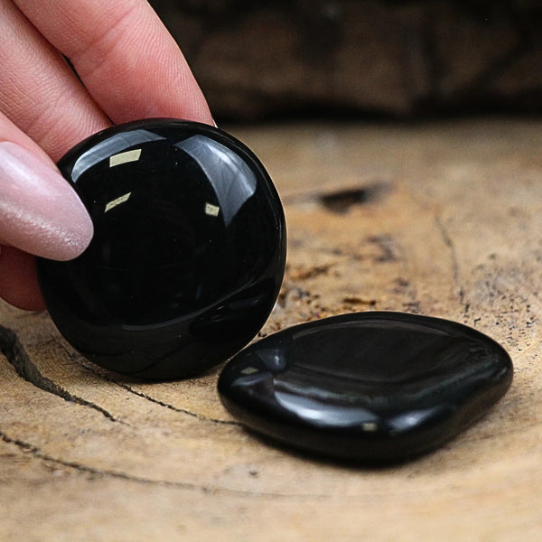 Zaksteen Obsidiaan regenboog
