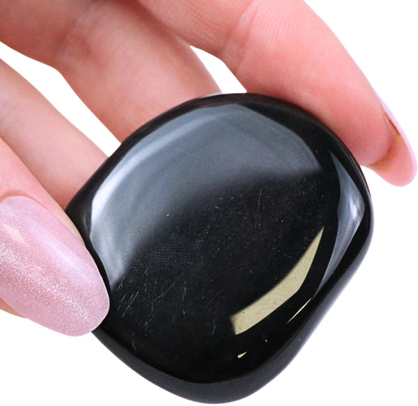 Zaksteen Obsidiaan regenboog