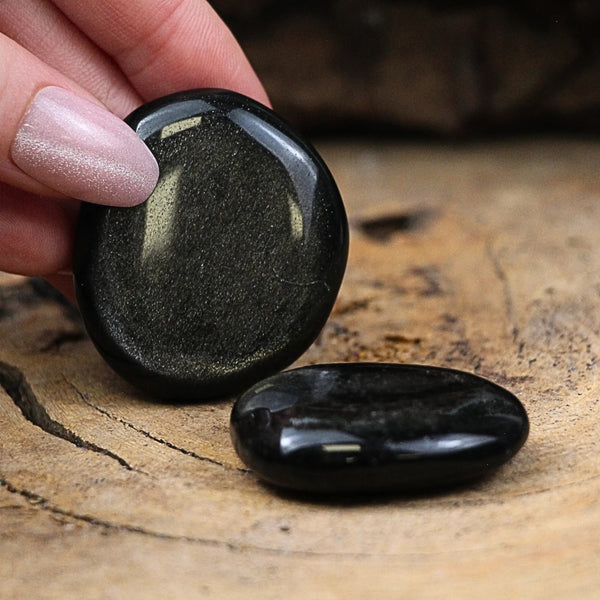 Zaksteen Obsidiaan zilver