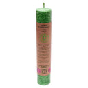 Geurkaars 4e Chakra Manipura Stearine Groen