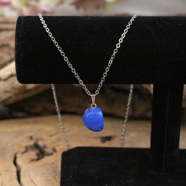 Lapis Lazuli geboorde edelsteenhanger