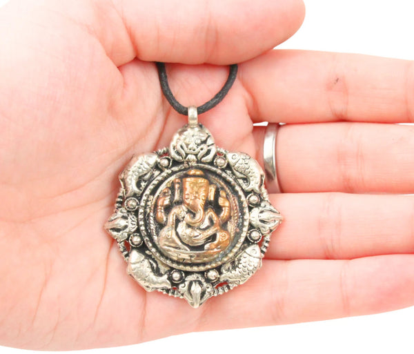 Hanger Ganesha Metaal 4,5 X 0,6 X 4,5 Cm