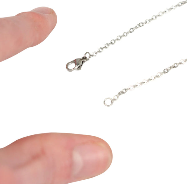 Ketting ankerschakel 2 mm 50 cm rvs