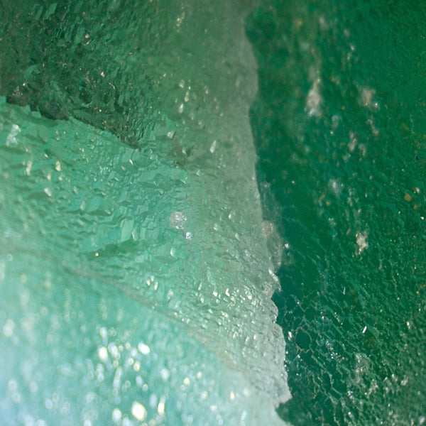 Fluoriet groen kubus met Kwarts nr.15