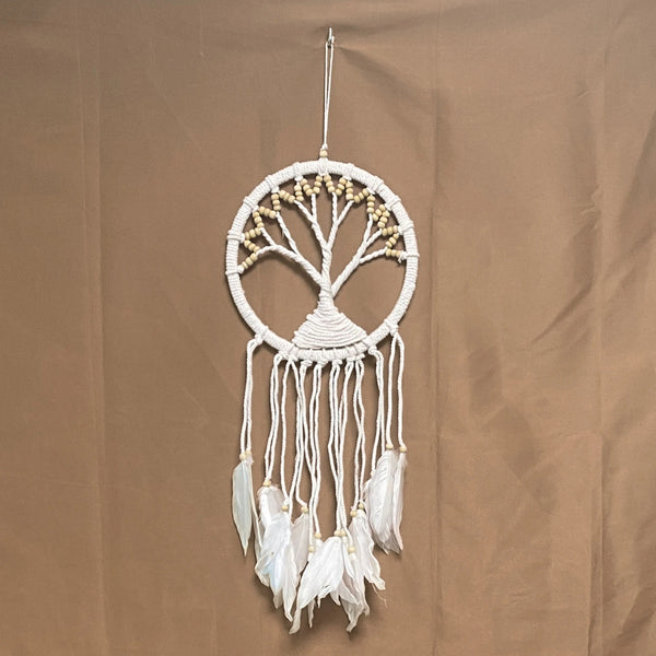 Dromenvanger - Tree of Life - beige - 22cm - Dream Catcher