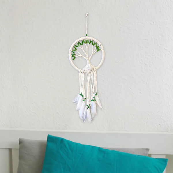 Dromenvanger - Tree of Life - groen - 22cm - Dream Catcher
