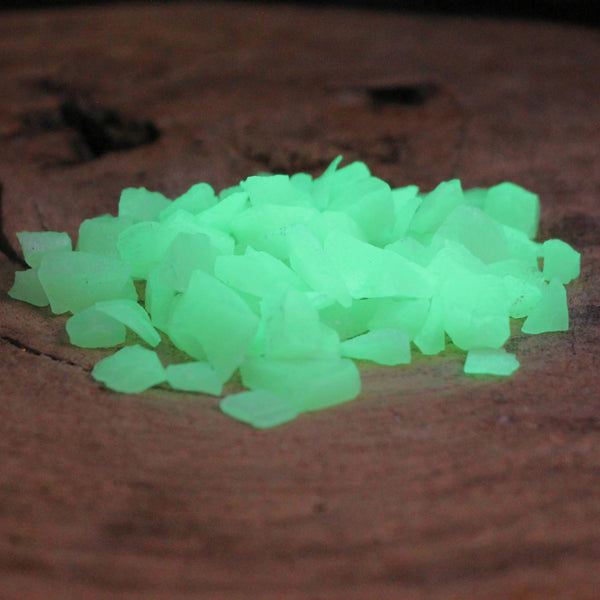 fluoriserende kwarts (synth) 50 gr.