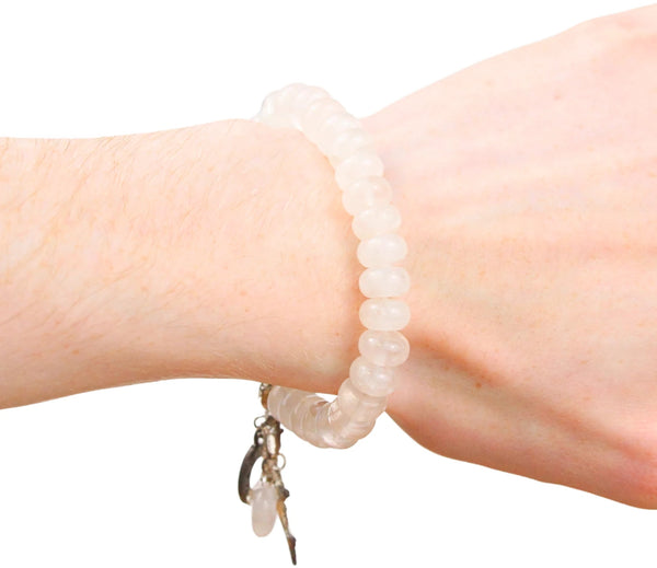 Armband Bergkristal met bedels
