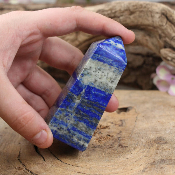 Lapis Lazuli Obelisk 8,7 X 3,3 X 3 Cm Afghanistan Nr 19