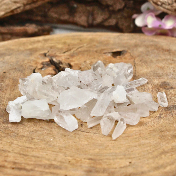 Lemurische Bergkristal puntjes 100 gram