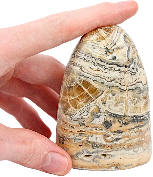Aragoniet Zebra Sculptuur nr.04