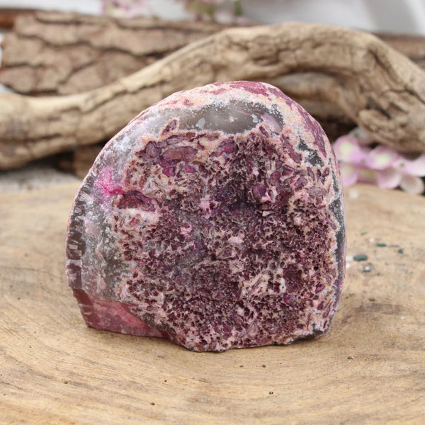 Agaat einden roze (gekleurd) nr.23