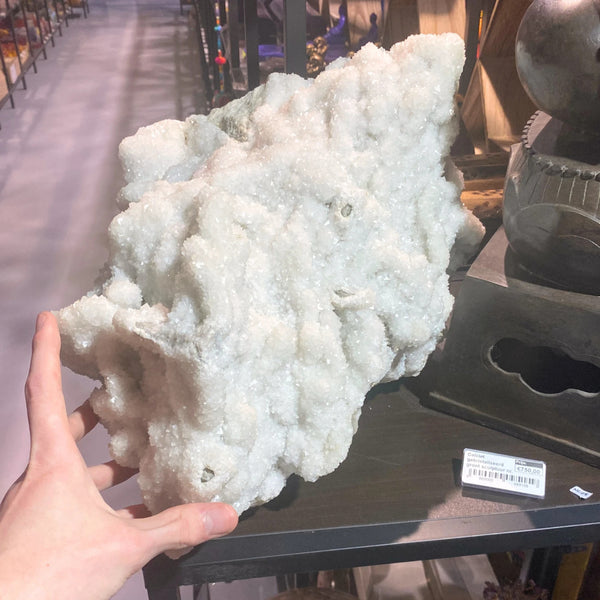 Calciet gekristaliseerd groot sculptuur nr.05