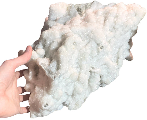 Calciet gekristaliseerd groot sculptuur nr.05
