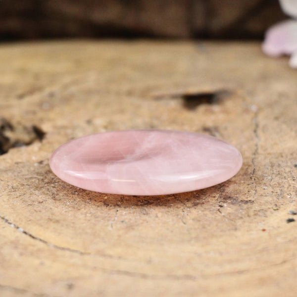 Duimsteen Roze kwarts klein