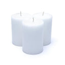 Kaarsen Stearine Geurloos Wit Set Van 3 Fair Trade Green Palm