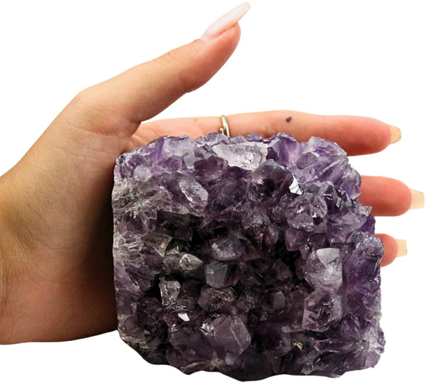Amethist Brazilië ruw cut base nr.136