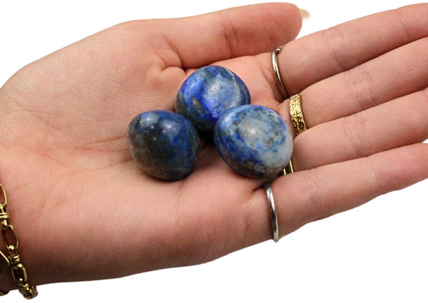 Trommelstenen 500 gr. Lapis Lazuli (mt3)