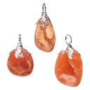 Edelsteenhanger Rhodochrosiet Met Metalen Oogje ±1.5-3cm