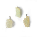 Edelsteenhanger Groene Calciet Ruw ±2-4cm