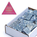 Ruwe Edelstenen Blauwe Kwarts Ca. 700-900 Gram 12-14 Stuks