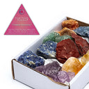 Power Box 7 Chakra Harmonie Met Diverse Ruwe Edelstenen Uit Brazilië